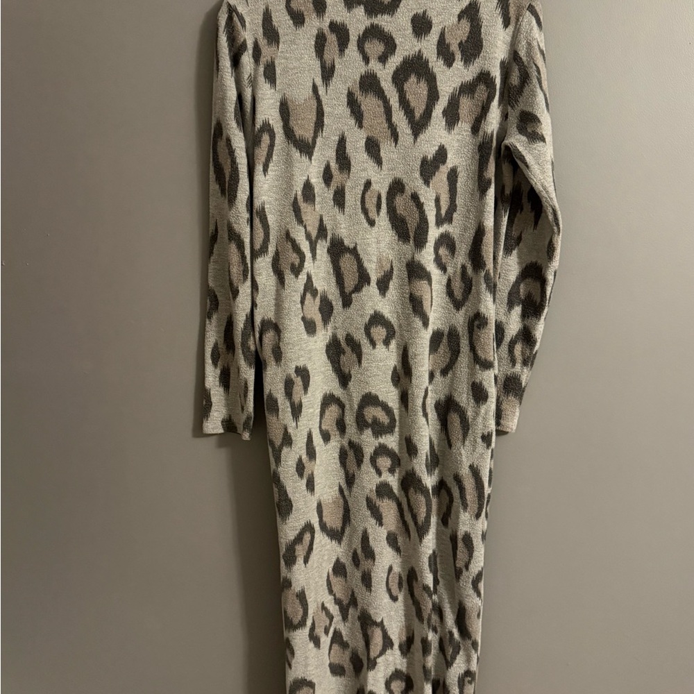 Leopard Print Duster - Picture 3 of 3